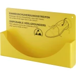 Zidni nosač ESD traka za za uzemljenje cipela za jednokratnu upotrebu 1 kom. žute boje Wolfgang Warmbier 2560.894.H