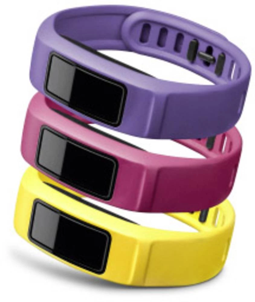 Zamjenski remen za sat vivofit 2 Garmin veličina=S žuta, ružičasta, ljubičasta