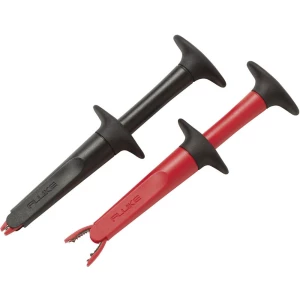 Komplet sigurnosnih stezaljki ženski utikač 4 mm CAT IV 600 V, CAT III 1000 V crvena, crna Fluke AC220 slika