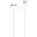 iPad/iPhone/iPod kabel za prijenos podataka i punjenje [1x USB 2.0 utikač A - 1x utikač Apple Dock 30 polni] 1 m bijeli, Apple
