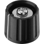 Vrtljivi gumb s pokazivačem, crne boje (promjer x V) 21 mm x 17.5 mm Ritel 27 21 60 3 1 kom.