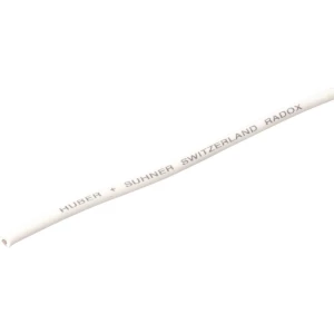Finožični vodič Radox® 155 1 x 0.5 mm bijele boje Huber & Suhner 12420678 metarski slika