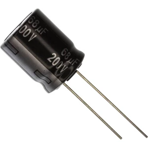 Elektrolitski kondenzator, radijalno ožičen 7.5 mm 100 µF 200 V 20 % (promjer) 16 mm Panasonic EEU-EE2D101 1 kom. slika
