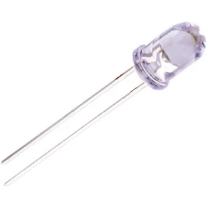 Ožičana LED dioda, bijela, okrugla 3 mm 2600 mcd 44 ° 20 mA 3.2 V Seoul Semiconductor LW340-A slika