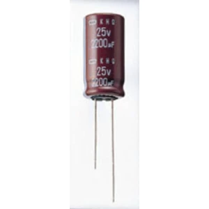 Elektrolitski kondenzator, radijalno ožičen 10 mm 18000 µF 35 V 20 % (promjer x D) 30 mm x 40 mm Europe ChemiCon EKMQ350VS slika