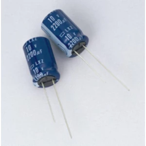 Elektrolitski kondenzator radijalni ožičeni 3.5 mm 150 µF 25 V/DC 20 % ( x D) 8 mm x 12 mm Europe ChemiCon ELXY250ETD151MH slika