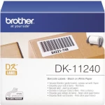 Brother traka s etiketama tip DK-11240, DK11240, 600 dostavnih etiketa (102 x 51 mm), bijela, za QL pisače etiketa