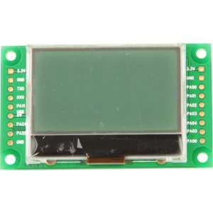 LCD zaslon, crna, svijetlo zelena 128 x 64 piksela (Š x V x D) 49.1 x 5.5 x 25 mm Taskit LCD_Term12 slika