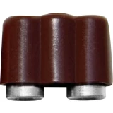 Minijaturna laboratorijska utičnica, muški kontakt promjera: 2.6 mm Braun BELI-BECO 61/17br 1 kom.