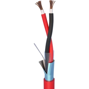 Kabel za protupožarni alarm LSZH 2 x 1 mm crvene boje ELAN 282101R roba na metre slika