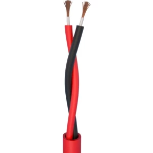 Kabel za protupožarni alarm LSZH 2 x 1.5 mm crvene boje ELAN 272101R roba na metre slika