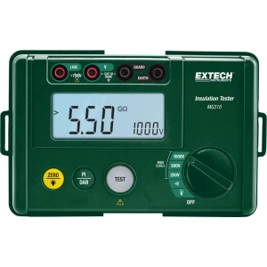 Extech MG310 uređaj za mjerenje izolacije, ispitivanje napona 250/500/1000 V/DC mjerno područje 0.00 - 5.5 G CAT III 600 V slika