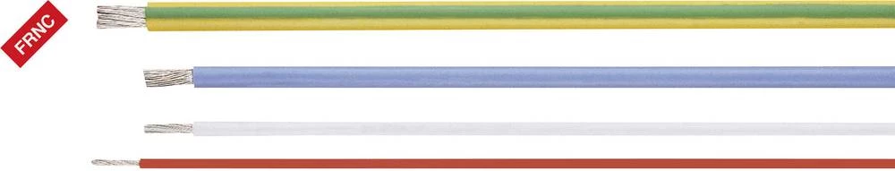Visokotemperaturni vodič HELUTHERM® 145 1 x 1 mm ljubičaste boje Helukabel 51315 metarski slika