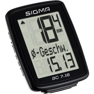 Računalo za bicikl BC 7.16 Sigma kabelski prijenos sa senzorom za kotače slika