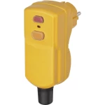 Kutni utikač s zaštitnim kontaktom, umjetna masa s PRCD 230 V žute boje IP54 Brennenstuhl 1290670