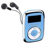 MP3 reproduktor Intenso Music Mover 8 GB, plave boje, pričvrsna kopča