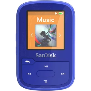 MP3 reproduktor SanDisk Sansa Clip Sport Plus 16 GB, plave boje, pričvrsna kopča, Bluetooth®, vodootporan slika