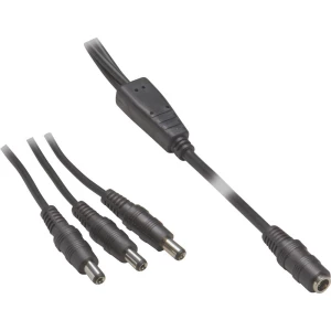 Niskonaponski priključni kabel, niskonaponski utikač - niskonaponska utičnica 5.5 mm 2.1 mm VOLTCRAFT 1.10 m 1 komad slika