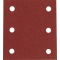 Vibracijski brusni papir s čičkom, granulacija 80 (D x Š) 102 mm x 115 mm Makita P-33102 10 kom. slika
