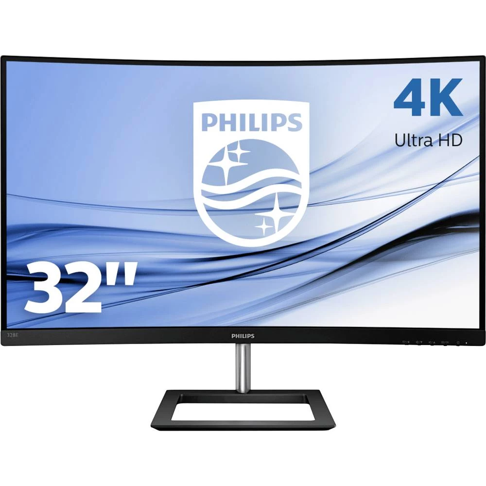 Philips 328E1CA LCD zaslon 81.3 cm (32 palac) Energetska učinkovitost 2021 G (A - G) 3840 x 2160 piksel 4K 4 ms audio line-out VA LED slika