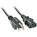 LINDY struja priključni kabel [1x SAD utikač - 1x ženski konektor iec c13, 10 a] 2 m crna slika