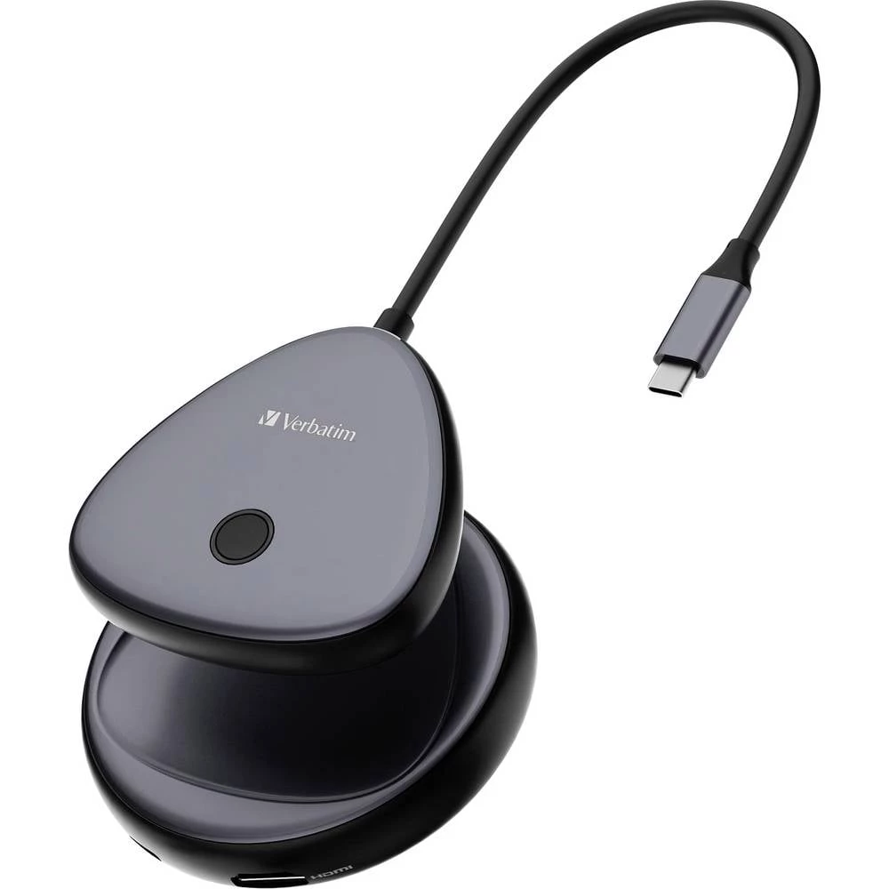Verbatim 32147 USB-C® / HDMI adapter [1x USB-C® - 1x HDMI®] crna, siva 15 cm slika