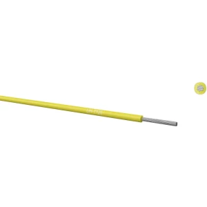 Finožični vodič LiH-T 1 x 0.25 mm žute boje Kabeltronik 65002504 metarski slika