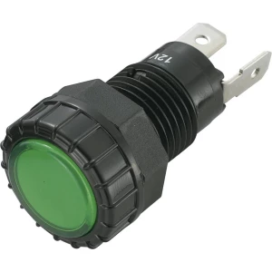 LED signalno svjetlo, zeleno 12 V/DC SCI R9-122L1-01-BGG4 slika