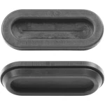 Kabelska uvodnica Langloch, promjer sponke (maks.) 21 mm PVC crne boje PB Fastener 1097-01 1 kom