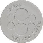 Kabelska uvodna ploča, promjer sponke (maks.) 5.2 mm elastomer sive boje Icotek KEL-DP 50/35 1 kom