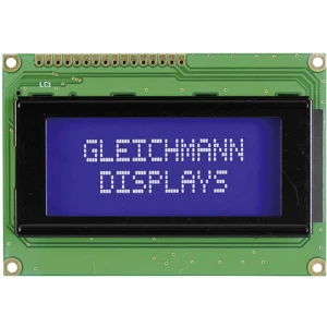 LCD zaslon, bijela, plava (Š  x V x D) 87 x 60 x 13.6 mm Gleichmann GE-C1604A-TMI-JT/R slika