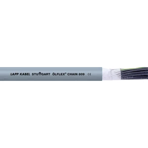 Energetski kabel ÖLFLEX® CHAIN 809 2 x 0.5 mm sive boje LappKabel 1026700 50 m slika