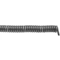 Spiralni kabel SPIRAL H07BQ-F 500 mm / 1500 mm 3 x 1.5 mm crne boje LappKabel 70002750 1 kom slika