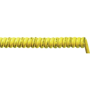 Spiralni kabel ÖLFLEX® SPIRAL 540 P 300 mm / 1000 mm 4 x 1 mm žute boje LappKabel 71220131 1 kom slika