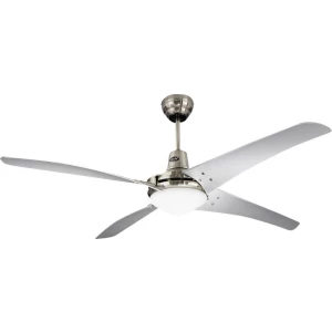 Stropni ventilator CasaFan Mirage (promjer) 142 cm boja krila: srebrna, boja kućišta: krom (češljani) slika