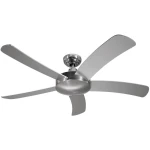 Stropni ventilator CasaFan Falcetto AP (promjer) 132 cm boja krila: srebrna, boja kućišta: aluminij (polirani)