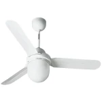 Stropni ventilator Vortice Nordik Design 1S/L 90 WE (promjer) 92 cm boja krila: bijela, boja kućišta: bijela