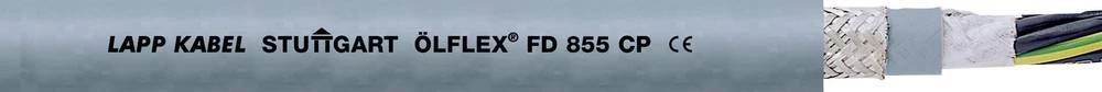 Energetski kabel ÖLFLEX® FD 855 CP 6 G 0.5 mm sive boje LappKabel 0027608 100 m slika