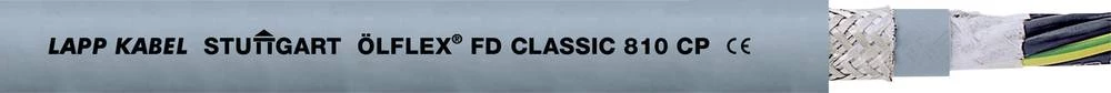 Energetski kabel ÖLFLEX® CLASSIC FD 810 CP 3 G 1 mm sive boje LappKabel 0026431 100 m slika