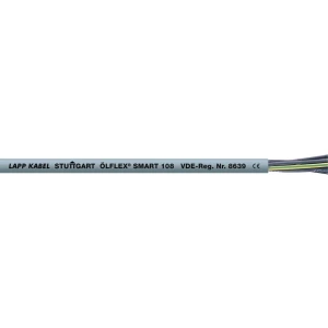 Krmilni kabel ÖLFLEX® SMART 108 2 x 2.5 mm sive boje LappKabel 19520099 100 m slika