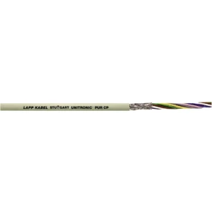 Podatkovni kabel UNITRONIC® PUR CP (TP) 3 x 2 x 0.25 mm sive boje LappKabel 0032851 100 m slika