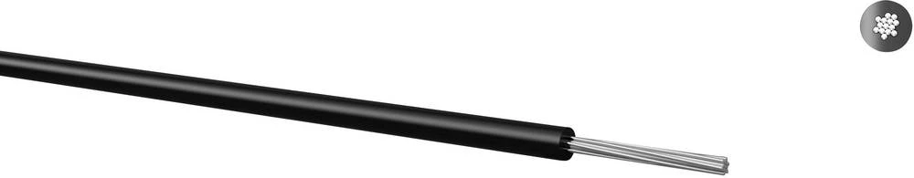 Finožični vodič LiYv 1 x 0.25 mm crvene boje, plave boje Kabeltronik 060102550 100 m slika