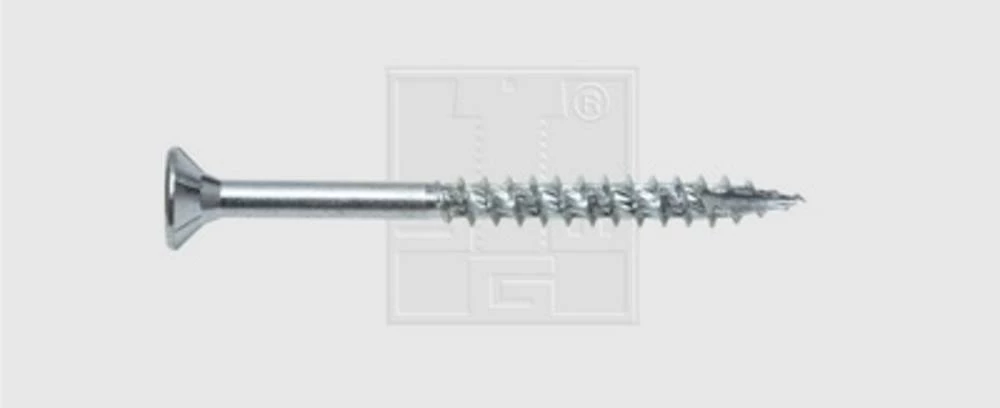 Vijci za ivericu 5 mm 70 mm T-profil, čelik, pocinčani 200 kom. SWG oblik F slika