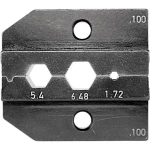 Izmjenjivi umetak za krimpanje za koaksijalne utične konektore RG58, RG59, RG62, RG71 Rennsteig Werkzeuge 624 100 3 0 pogodan za
