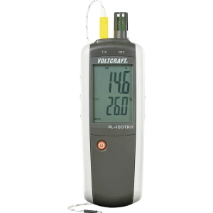 Mjerač vlažnosti zraka (Higrometer) VOLTCRAFT PL-100TRH 0 % rF 100 % rF kalibriran prema: DAkkS slika