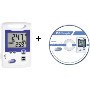 Temperatura-pohrana podataka Dostmann Electronic LOG100 CRYO komplet mjerno područje temperature -30 do +70 C kalibriran prema D slika