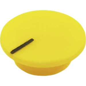 Poklopac s pokazivačem, žute boje, pogodan za vrtljivo dugme K21 Cliff CL1772 1 kom. slika