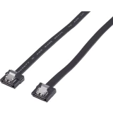 SATA III produžni kabel [1x SATA-utičnica 7pol. - 1x SATA-utičnica 7pol.] 0.50 m crni Renkforce