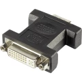 DVI / VGA adapter [1x DVI-utičnica 24+5pol. - 1x VGA-utikač] bijeli, vijčani Renkforce slika
