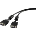 SVGA priključni kabel [1x VGA-utikač - 1x VGA-utikač] 1.80 m crni Renkforce slika